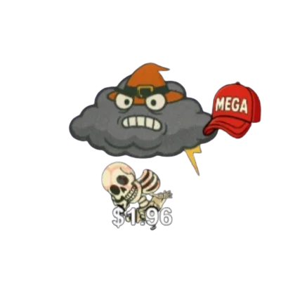 Angry storm cloud 