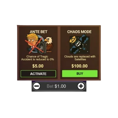 bonuses ante bet and chaos mode