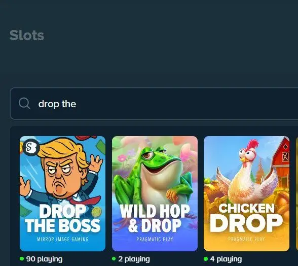 Game search